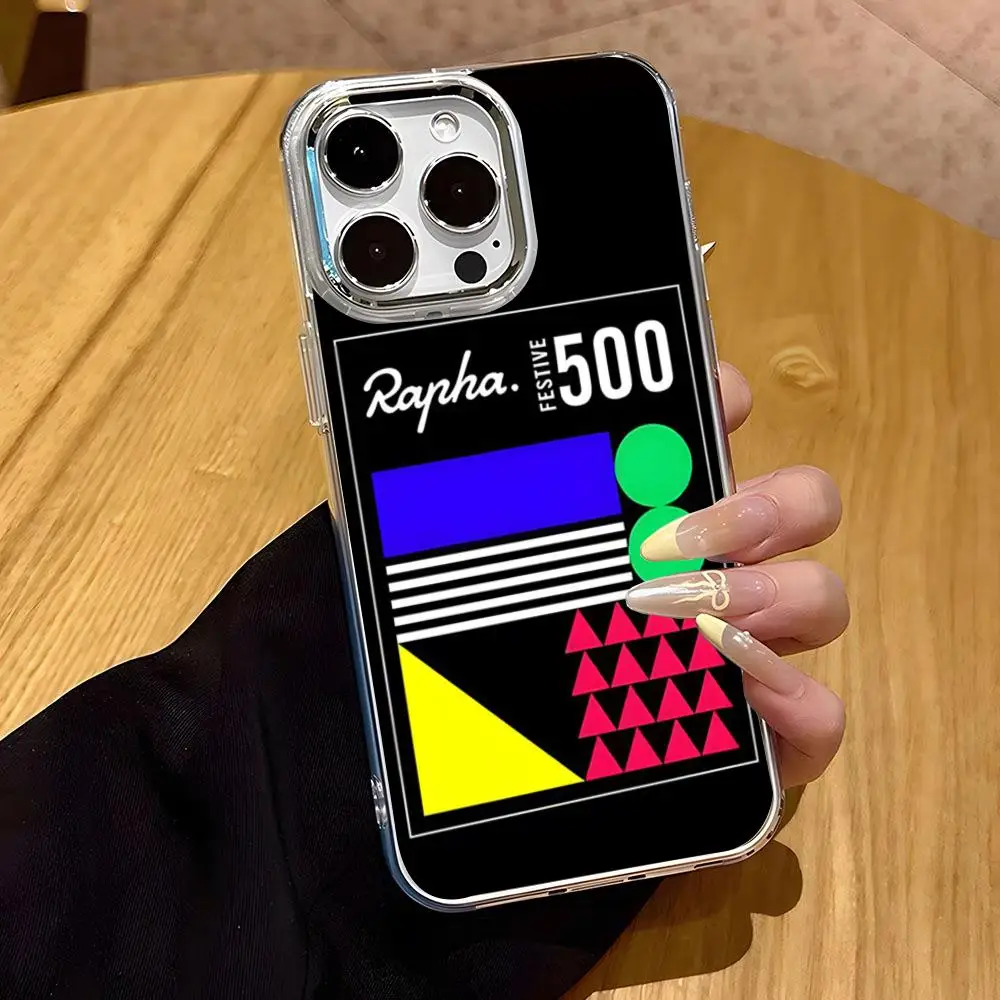 Фото Чехол для телефона Rapha Road Bicycle Racing для iPhone 17, 16, Air, E, 15, 14, 13, 12, 11 Plus, Pro, Max, гальванизированный, прозрачный, мягкий, с защитной оболочкой №5