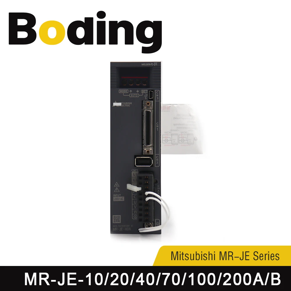 Сервопривод Boding Mr-je Series Mr-je-10a Mr-je-20a Mr-je-40a Mr-je-70a Mr-je-100a Mr-je-200a Mr-je-300a/b