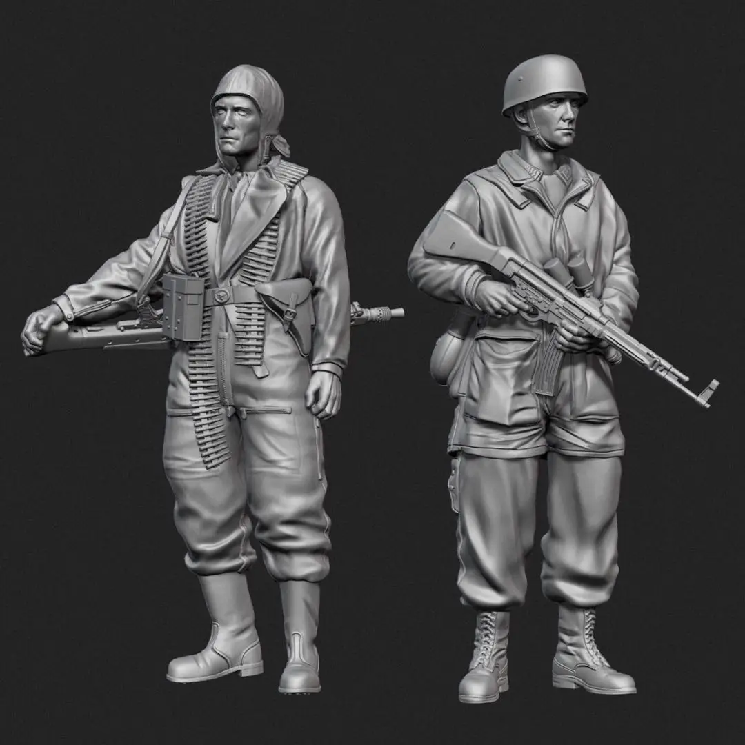 

1/35 Resin Model Figure GK， Unassembled and unpainted kit