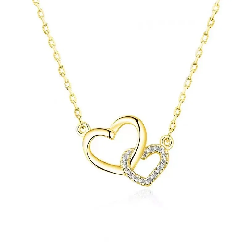 SOMMAR винтажное позолоченное ожерелье с подвеской Love для женщин римские цифры