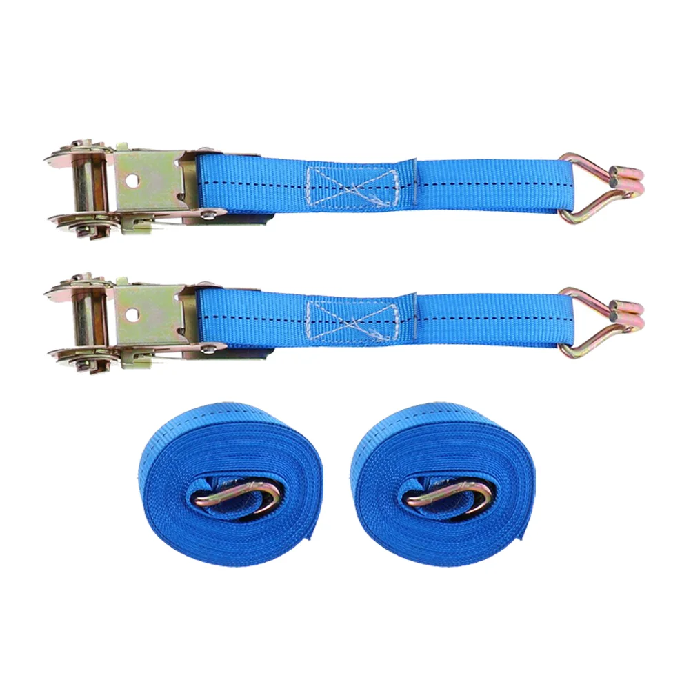 

2pcs Practical Stylish Cargo Binding Belts Tightening Belts Luggage Binder Fastening Belts for Cargo