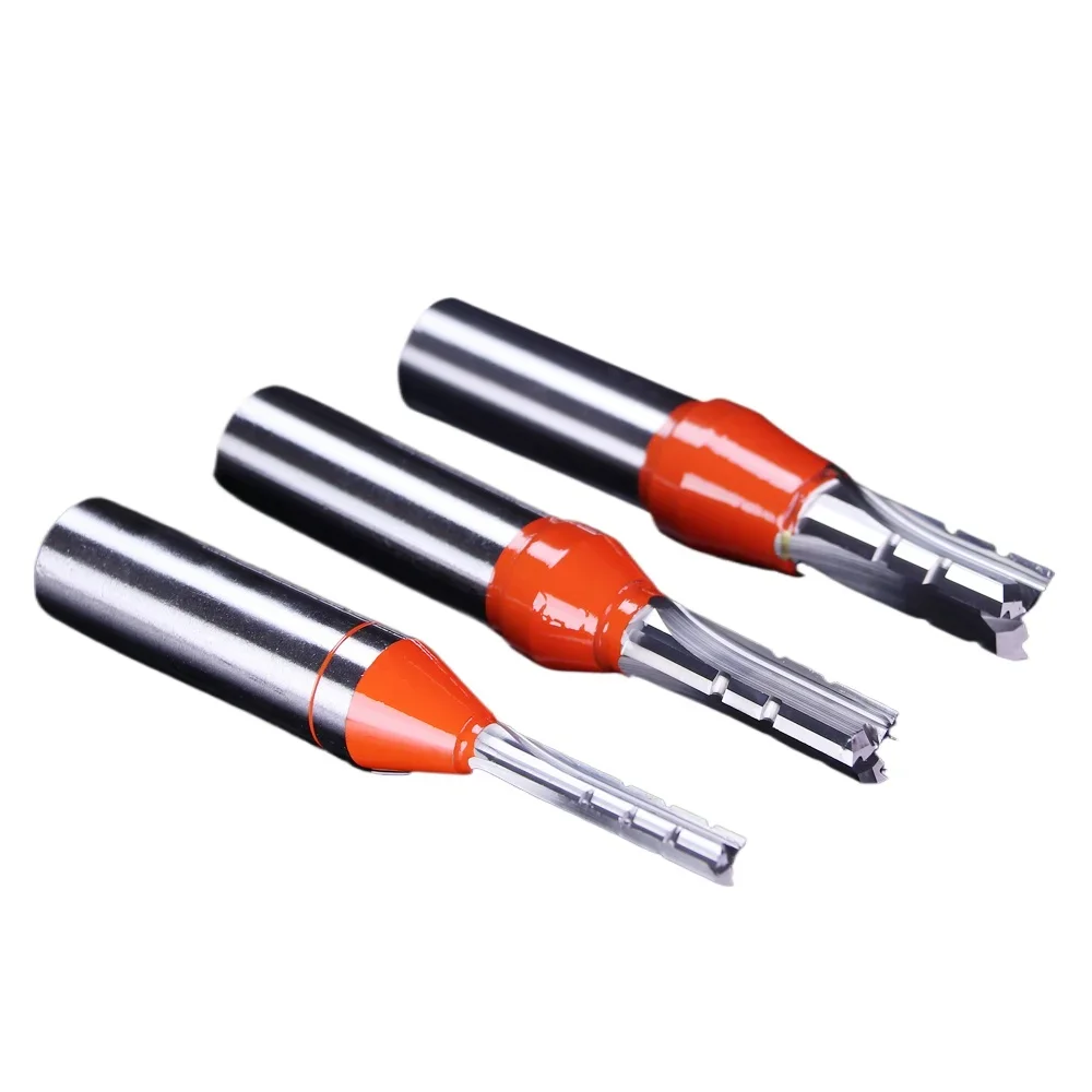 12 7 мм 3 канавки TCT обрезка прямая фреза для МДФ фанеры ДСП твердая дрель