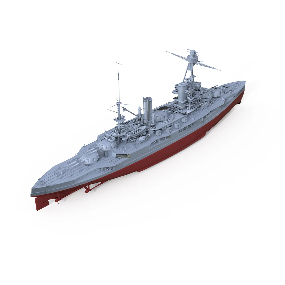 SSMODEL SSC1250526/S 1/1250 набор военной модели французский темно-синий Бретань линкор