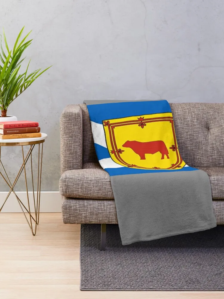 Флаг шотландской сальсы с коровьим щитом (bratach shalainn na h-Alba le sgiath Jl) Плед Мягкие