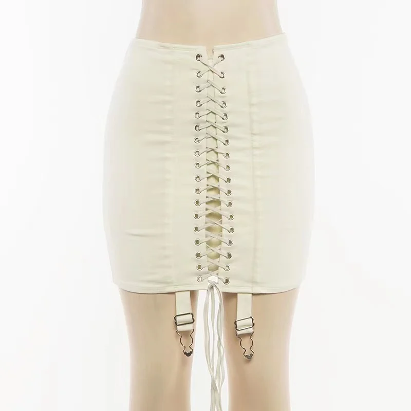 Женская винтажная мини-юбка в готическом стиле короткая облегающая юбка