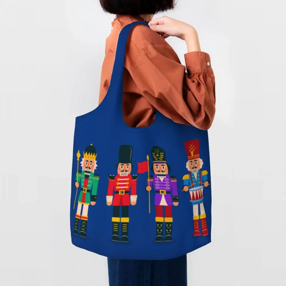 Мультяшная игрушка солдат Рождественский гайковерт подарочные пакеты для