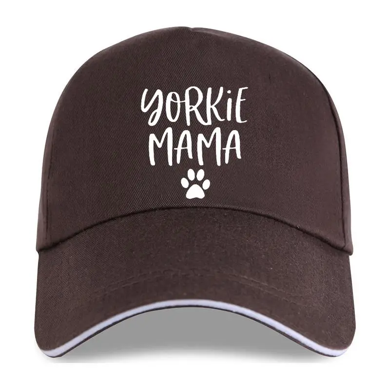 

НОВАЯ шапка 2021, бейсболка с графическим логотипом йоркширского терьера, Йорка, собаки, мамы, Хлопковые женские топы