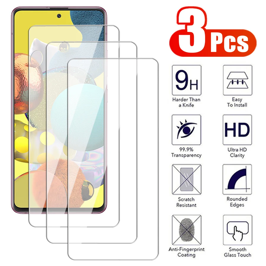 Защитное стекло закаленное для Samsung Galaxy A01/A11/A21/A31/A41/A51/A71