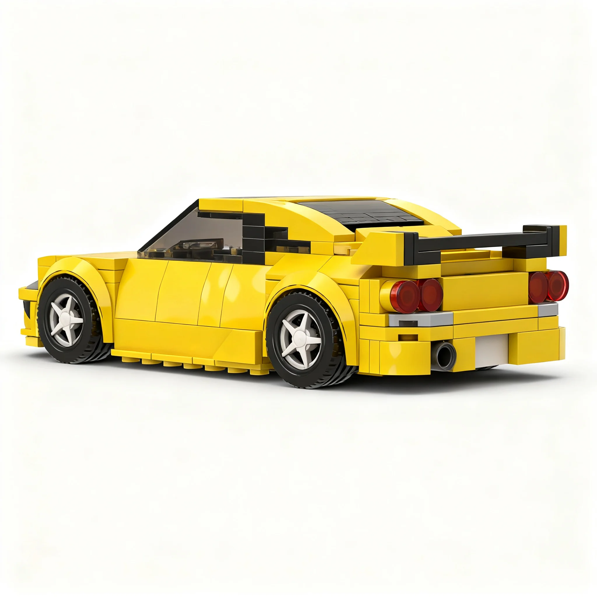 Фото 300 деталей MOC City Champions: Японский спорткар Nismo 400R R33, модель для сборки, архитектурный конструктор, игрушка, подарок на день рождения, кирпичики №2