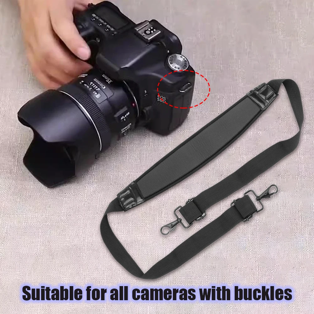 

Camera Shoulder Strap Elastic Stress Relief Strap Sling Thicken Camera Strap Quick Rapid Camera Accessories Neck Strap Belt