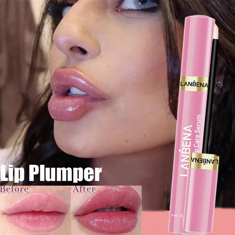 

Lip Plumper Lip Care Serum Instant Volumising Repairing Reduce Lips Lines Lip gloss Lip Increase Moisturizing Plumper Lip gloss