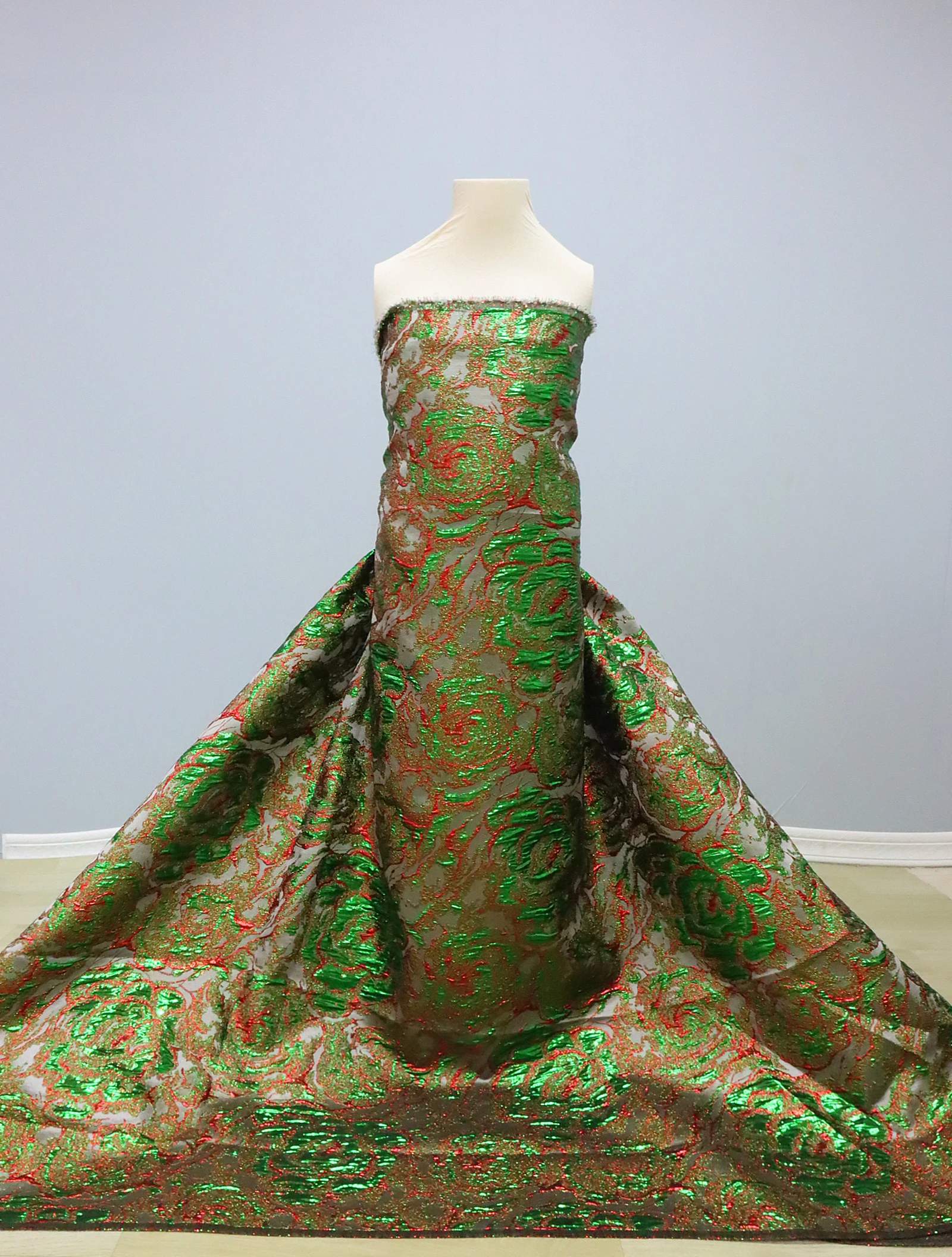 Африканский тюль кружевная ткань 2024 атлас нигерийский жаккардовый текстиль для