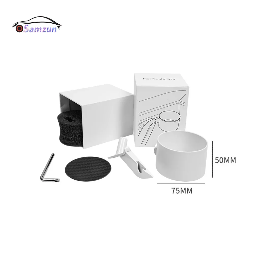 Для Tesla Model 3 Y Model3 2017-2023 автомобильные аксессуары внутренний держатель для стакана