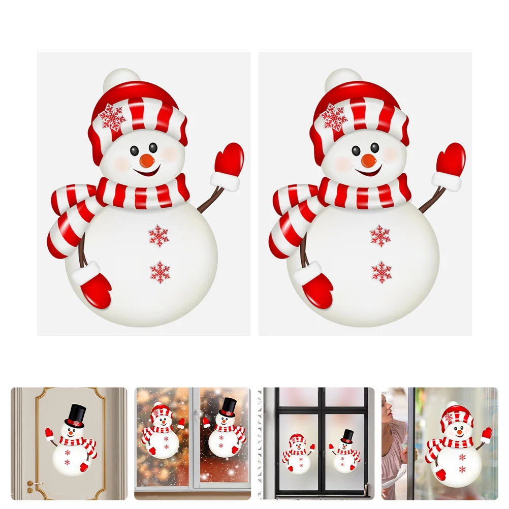 

Window Christmas Sticker Wall Stickers Snowflake Decalholidaywinter Decals Decor Door