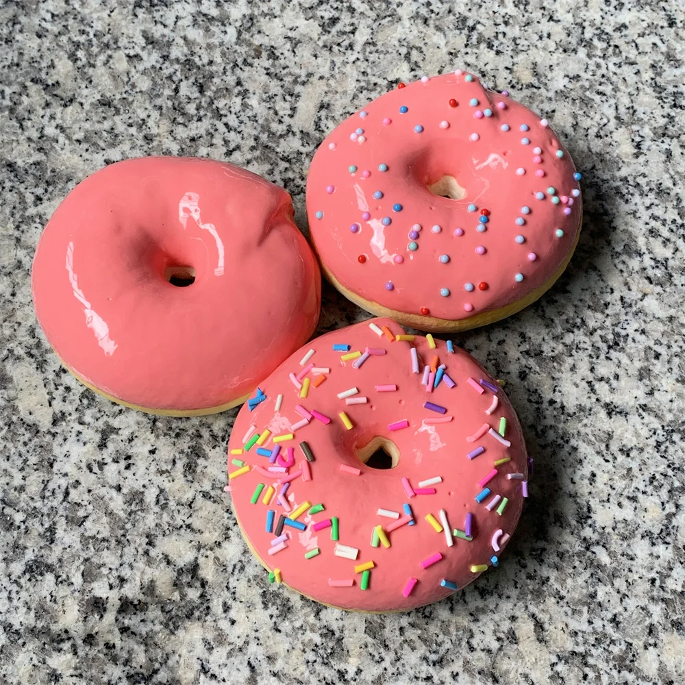 PinkTender летний десерт витрина для магазина образец стен клубничный фартук набор