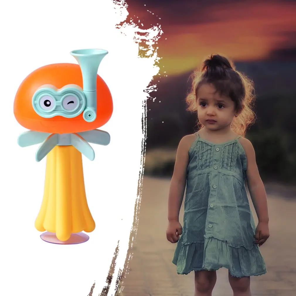 Baby Bath Toys Baby Bath Water Fun Small Octopus Water Spray Toy 4-6 Years Old Gift Water Car / Runner Water Toys