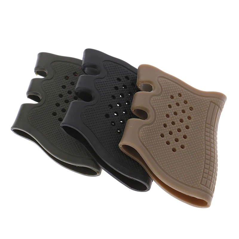 

Anti-slip Holster Protect Cover Grip Hunting Accessories Silica Gel Tactical Gun Glove Universal Soft Rubber Grip Cover 3 Colors
