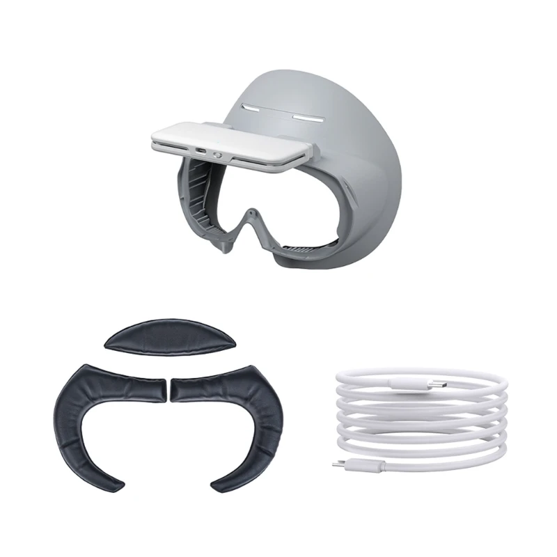 

Anti-Leakage Facial Interface Cushion with/without Air Circulation for Pico 4 VR Headset Face Pad Unique Appearance
