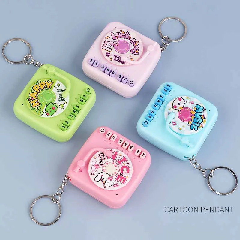 Новинка мини-граммофон ручной музыкальный электронный пианино со звуком детская