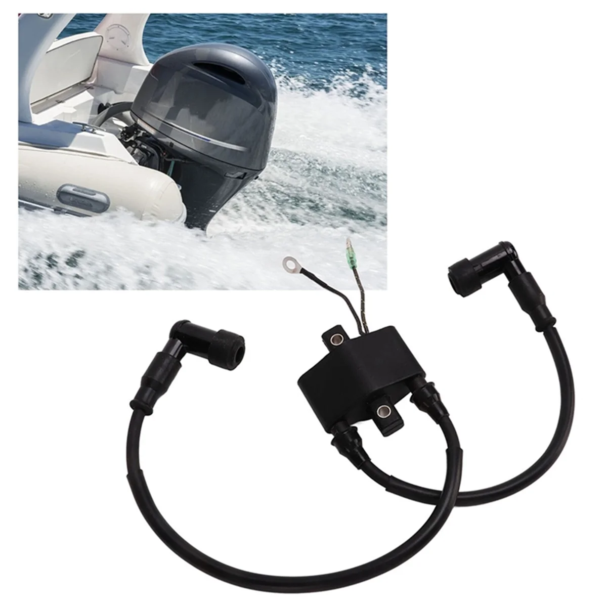 Катушка зажигания 3A0-06048 для деталей подвесного мотора Tohatsu Mercury 25 30 л.с. 3A0-06048-1 160643