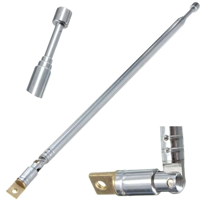 

Сменная 60 см FM-антенна, портативная 6-секционная ТВ-антенна, телескопическая фотоантенна для радио, ТВ