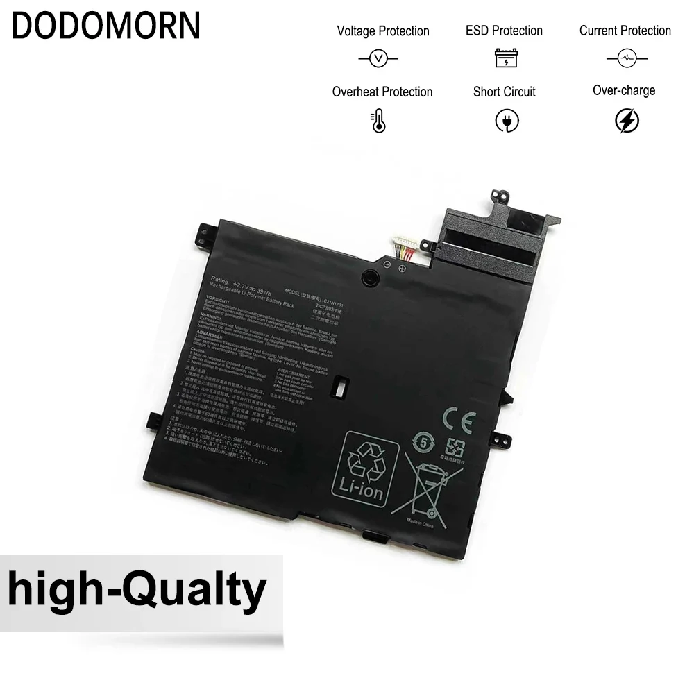 DODOMORN C21N1701 Аккумулятор ноутбука ASUS VivoBook S406U S460UA S406UA - BM360T B M146T BM148T K406UA