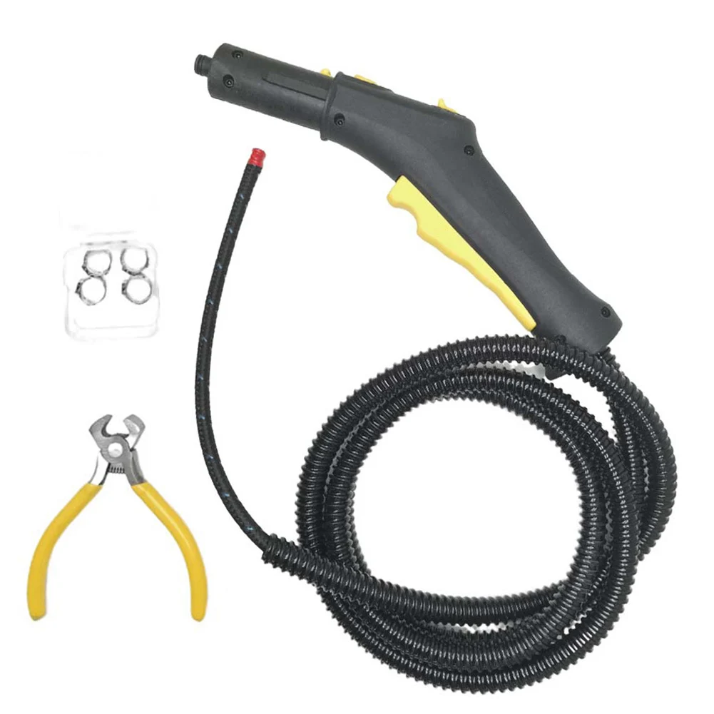 Фото Для Karcher Замена для шланга пароочистителя SC1 SC2 SC3 SC4 4.322-048.3 Ручка управления паровым переключателем Аксессуары для шланга №3