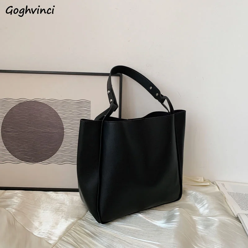 

Сумка на плечо из искусственной кожи для женщин, вместительные элегантные универсальные сумочки-тоуты под подмышки, удобная портативная текстурная ретро-сумка для покупок