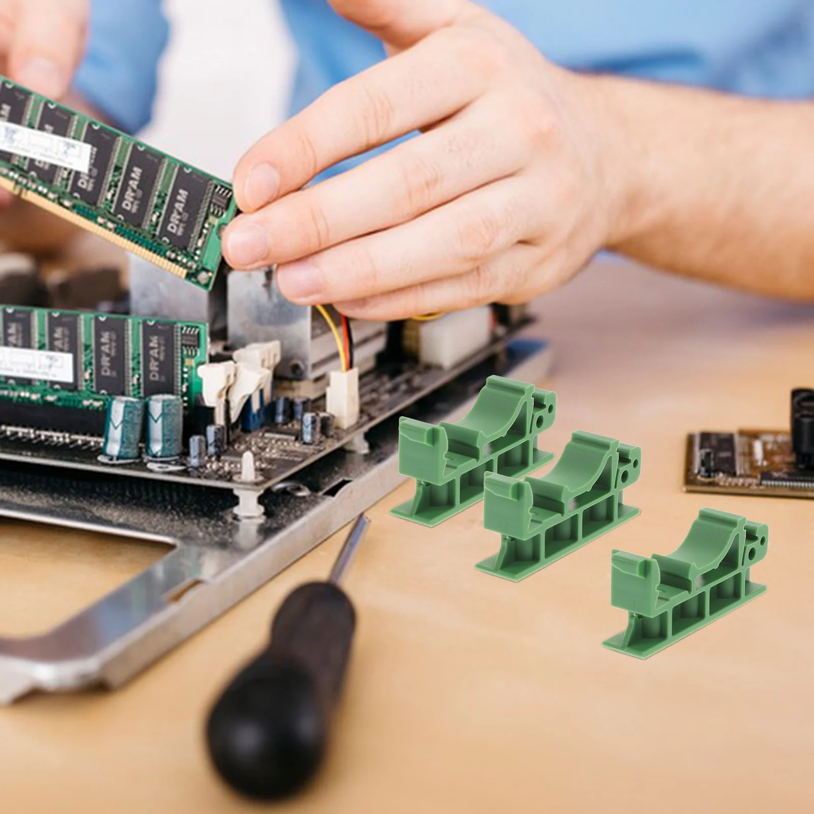 

Rail Board Din Pcb Mounting Mount Circuit Bracket Holder Clips Adapter Brackets Carrier Box C45 Connectors Diy Electrical Kit