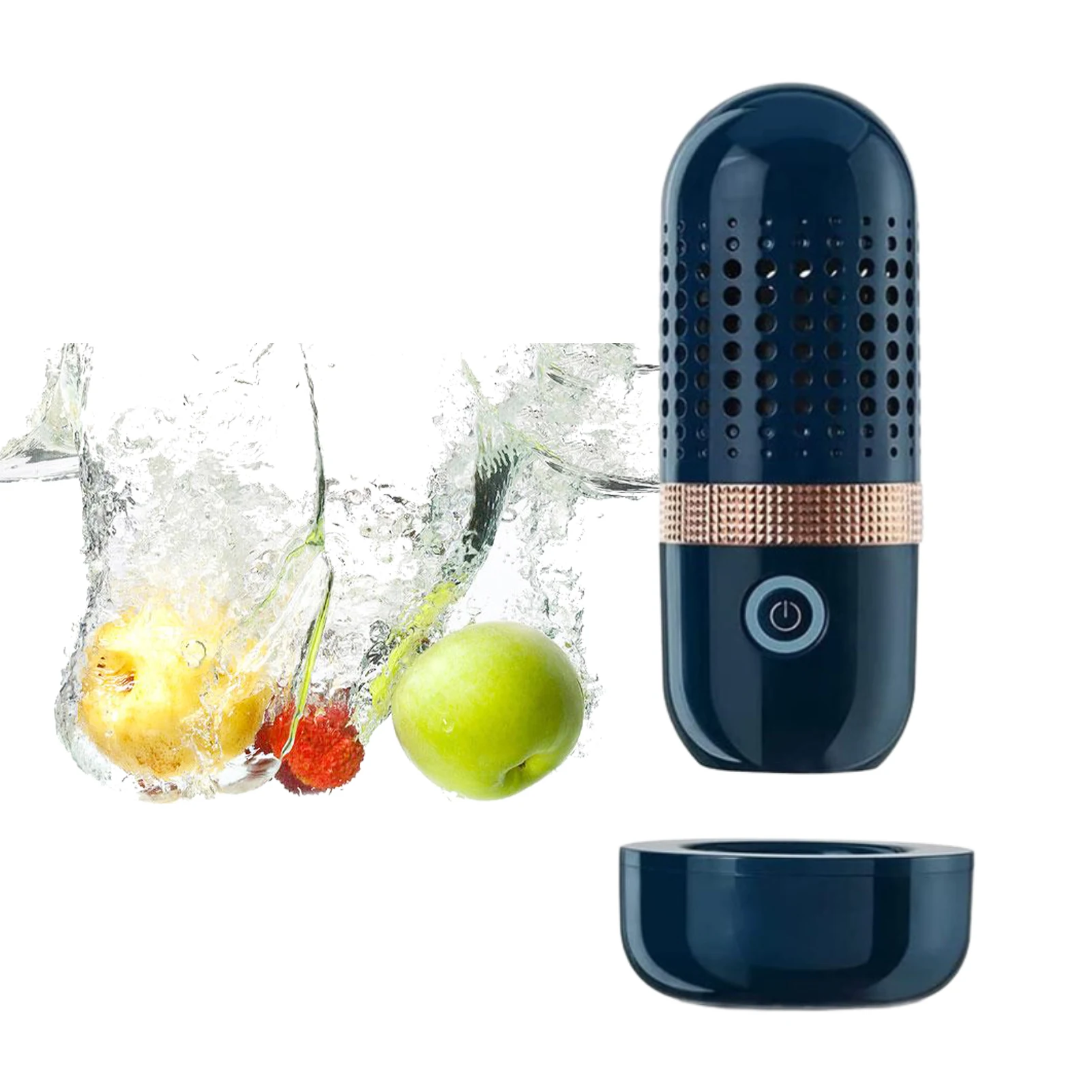 

Vegetable Cleaning Machine Portable Ultrasonic Washing Cleaner Mini Multifunctional USB Kitchen Fruit Vegetable Cleaning Machine