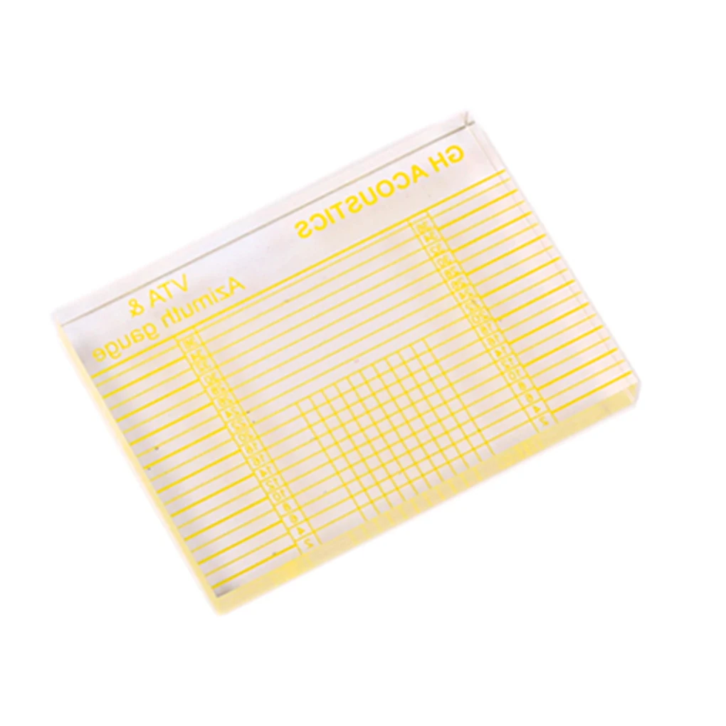 

Adjustable Ruler Acrylic Cartridge Alignment Accessory Measuring Tools Home Vinyl Record Contrast Protractor Transparency