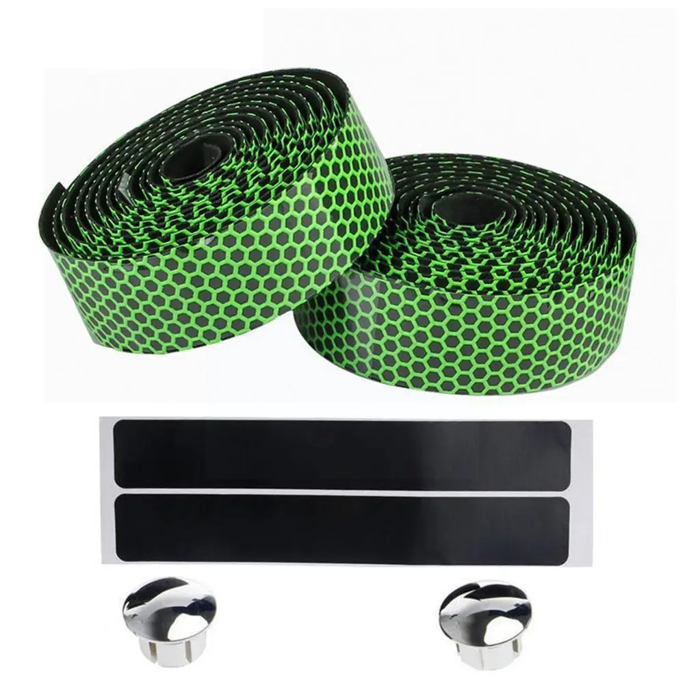 

Mountain Bike Pattern Straps Bicycle Handlebar Tape Silica Straps Anti-skid Shock Eva Bar Handle Absorption Tape Gel Bike B8o5