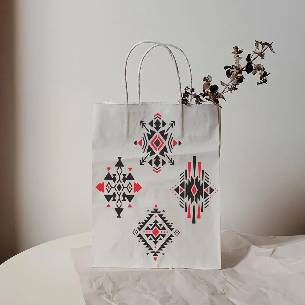 Ацтекский треугольный трафарет для рисования 8 3x11 7 дюйма большие этнические