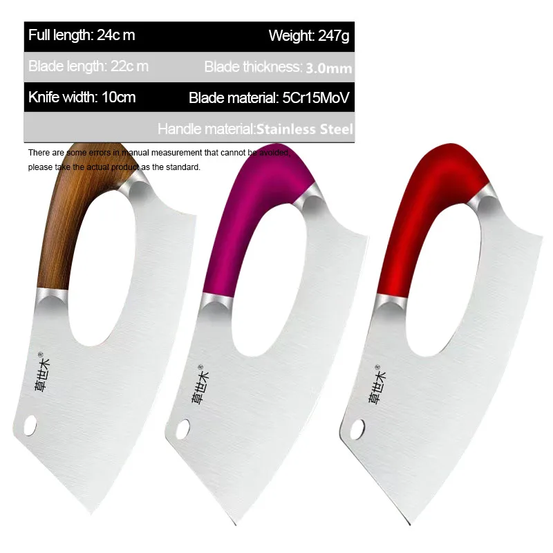 Экономичный кухонный нож китайский новый дизайн из нержавеющей стали для резки