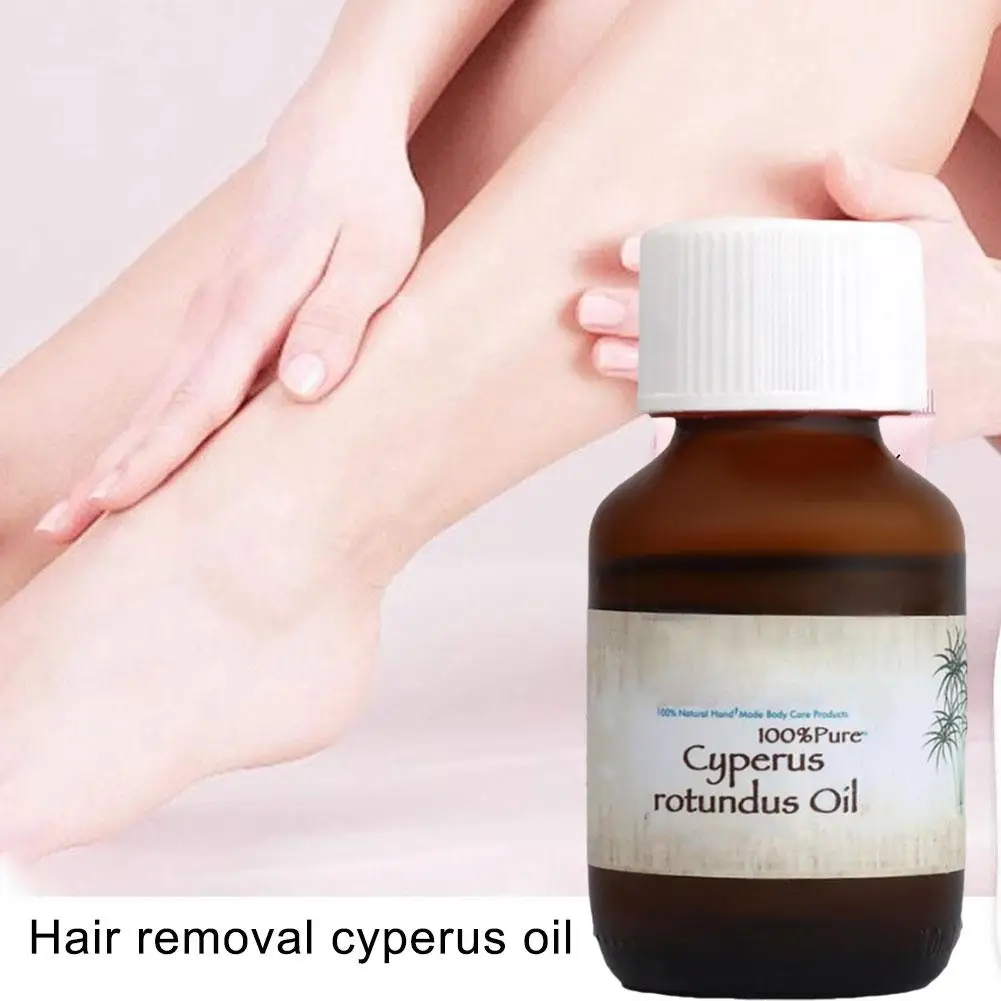 60 мл 100% чистое масло Cyperus Rotundus для удаления волос уменьшающее удаление на теле
