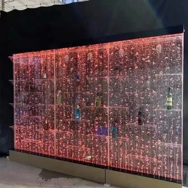 Фото Настраиваемая заводская LED-панель для аудиосистем с эффектом светящейся акустической стены и водопада (Technics) №1