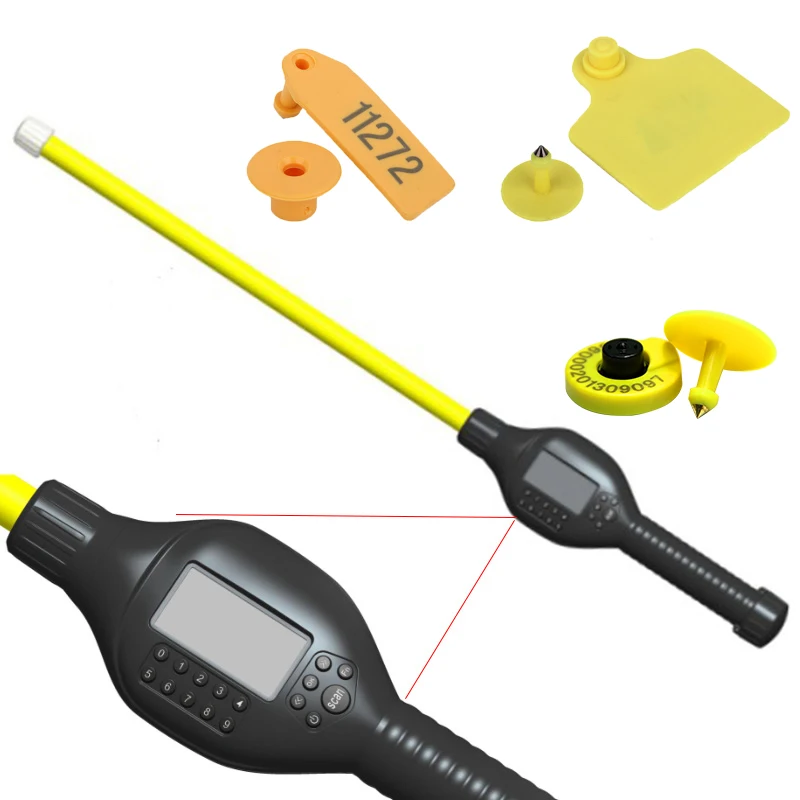 

Считыватель микрочипов HDX, RFID, 134,2 кГц, для крупного рогатого скота, коров, овец