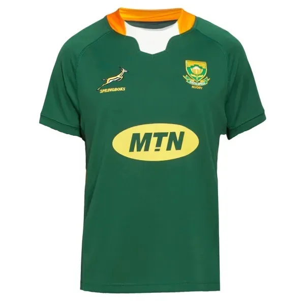

2022 South Africa Home Rugby Jersey Shirt size S-M-L-XL-XXL-3XL-4XL-5XL
