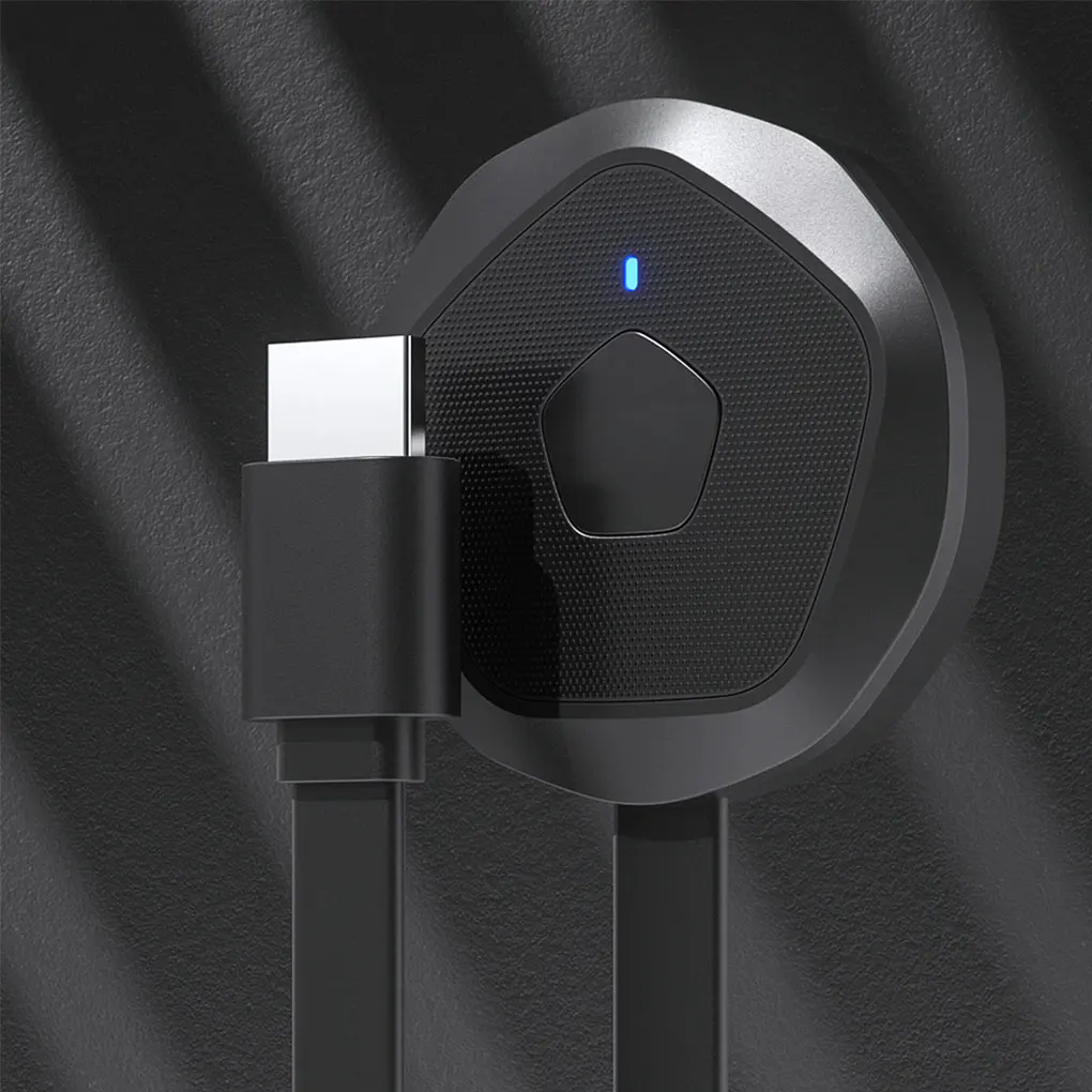 

1080P Wi-Fi-дисплей с внешней антенной, совместимый с HDMI-разъемом, пластиковый адаптер для зеркального отображения экрана, мультимедийный плеер