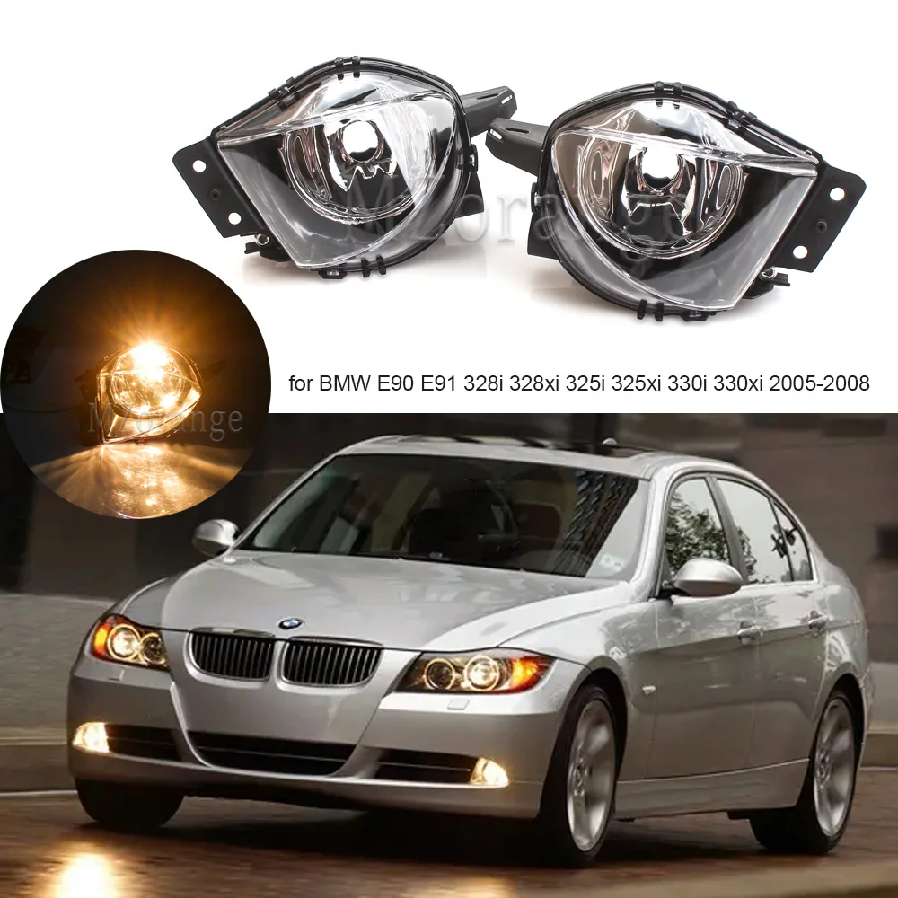 

Car Fog Lights For BMW E90 E91 3 Series 328i 328xi 325i 325xi 330i 330xi 2005 - 2008 Foglight Fog Lights Headlights Led Halogen