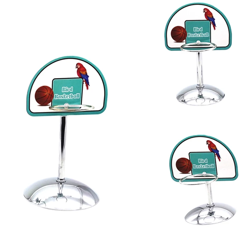 Домашнее животное попугай баскетбольное кольцо реквизит колокольчики шарики