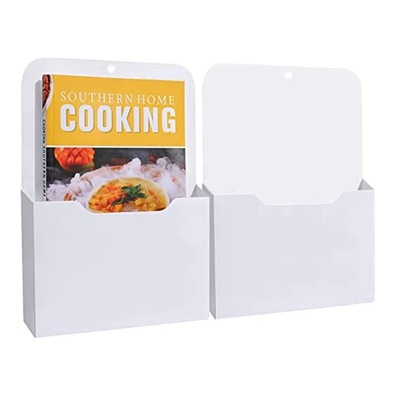 

2 Pack File Holder, Magnetic Paper Holder For Refrigerator, File Cabinets And Fridge, For Mail Letter Notebook Planners