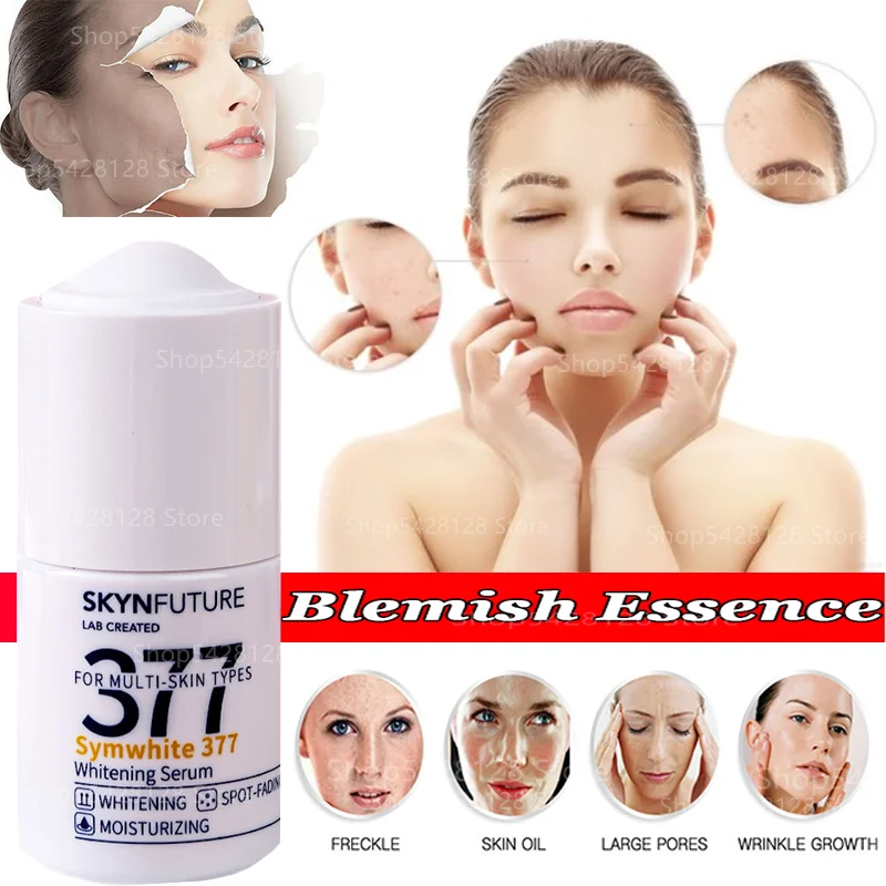 

377 Essence Facial Whitening Blemish Essence Niacinamide Moisturizing Rejuvenation Brightening Skin Tone Fade Spots