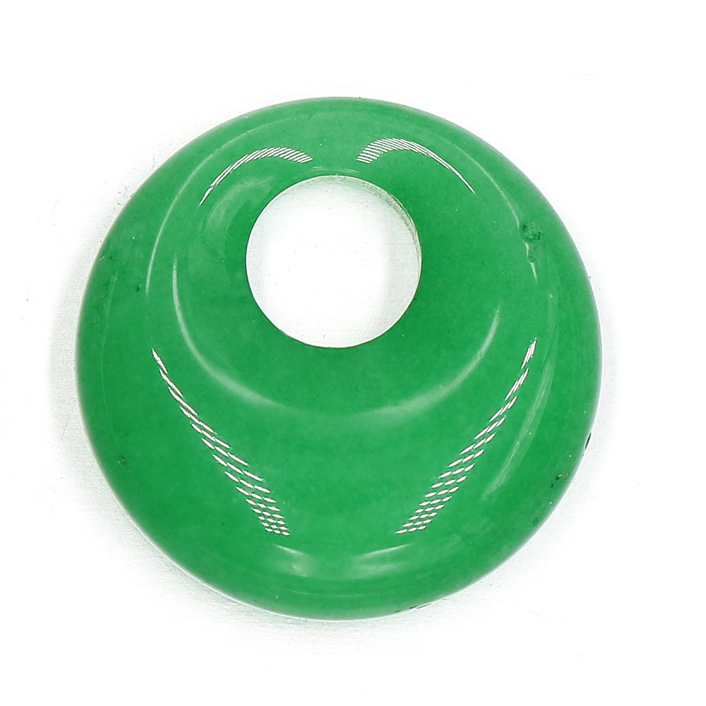 

Natural Stone Malachite Rose Quartz Agate Half Hole Opal Bead For Jewelry MakingDIY Necklace Earring Accessorie Charm Gift Party