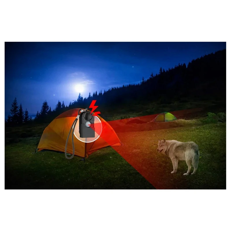 4 шт. портативный мини-детектор движения сигнализация 120 дБ сирена SOS светодиодный