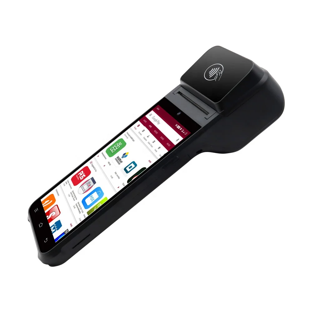 

Z92 pos systems cash register 4G touch screen smart android pos terminal 58mm receipt printer