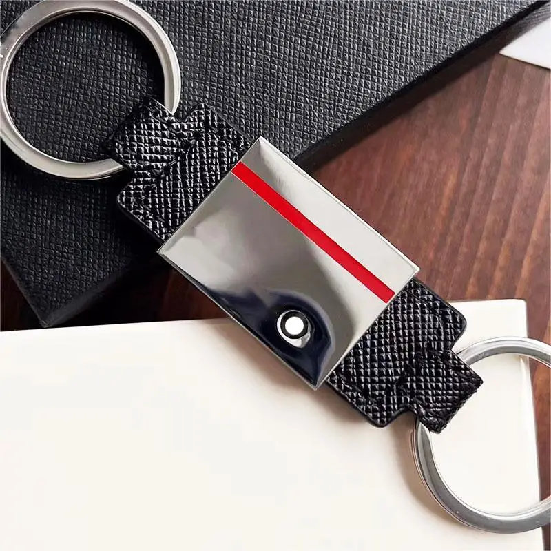 

JW117 MB Style Keychains Classic Luxury Design Steel And Leather Free Shipping For Men Hot Sale