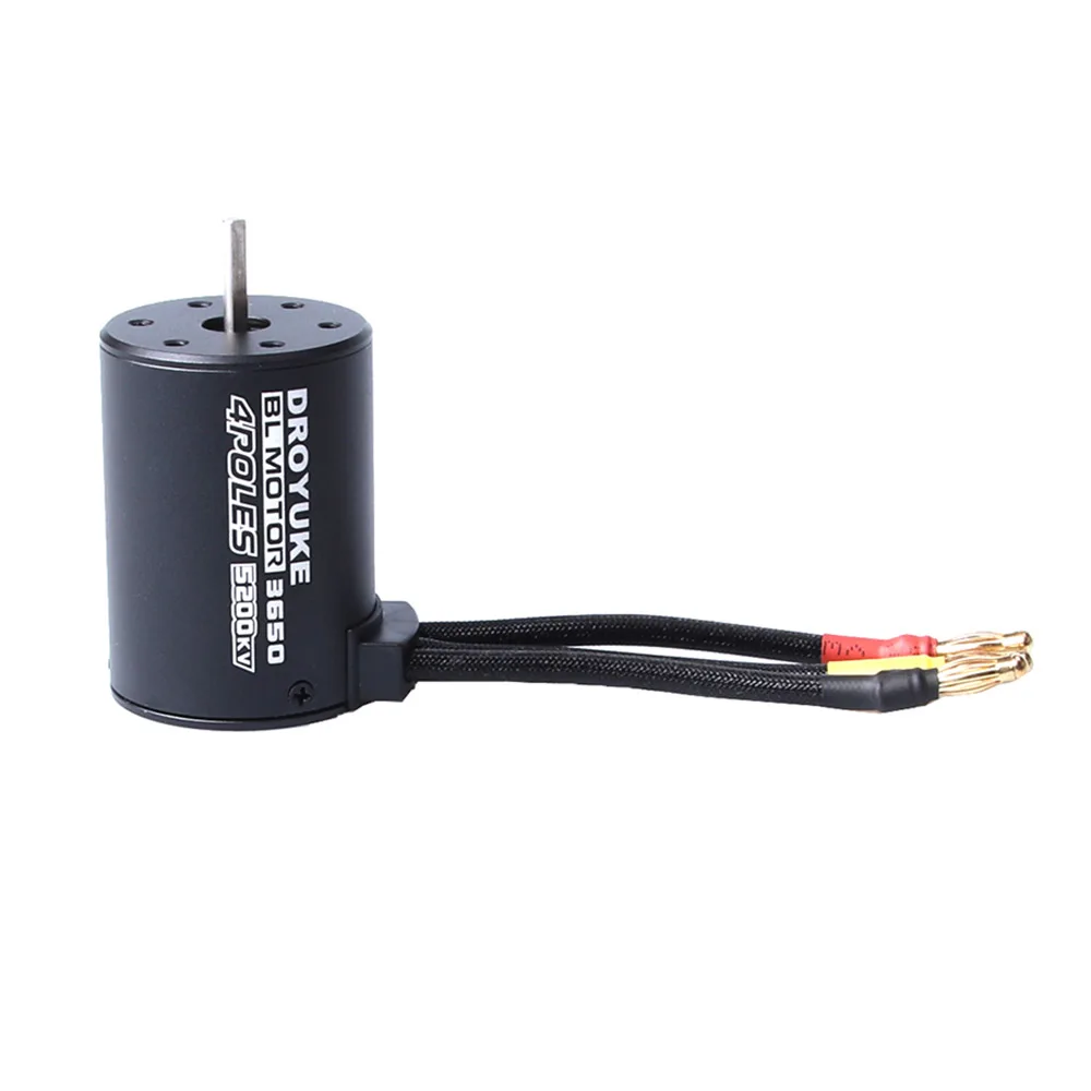 Водонепроницаемый бесщеточный двигатель 3650 3100KV 3900KV 4300KV KV5200 с 60A ESC w/Программа Card