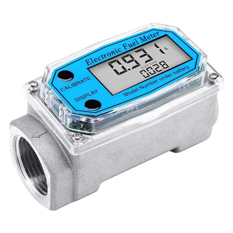 

Digital Turbine Flowmeter, LCD Digital Display High-Precision Flowmeter, Used To Measure Fuel
