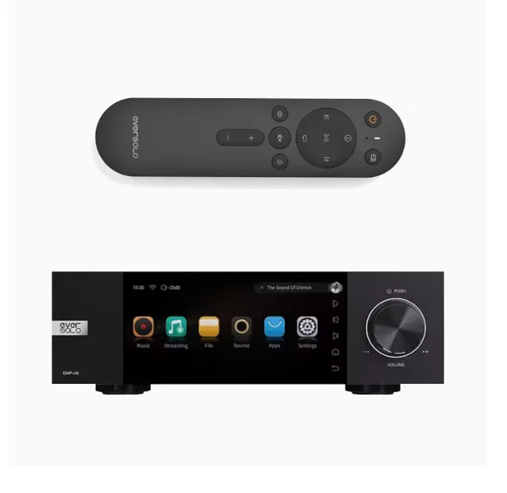 Стримеры DMP-A6 полный декодер MQA XMOS316 DSD512 PCM768 кГц/32 бит Bluetooth 5.0 HD управление через